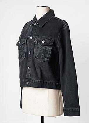 Jachetă de blugi negru THE KOOPLES femeie