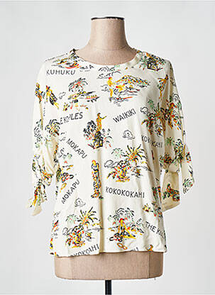 Tricou alb THE KOOPLES femeie