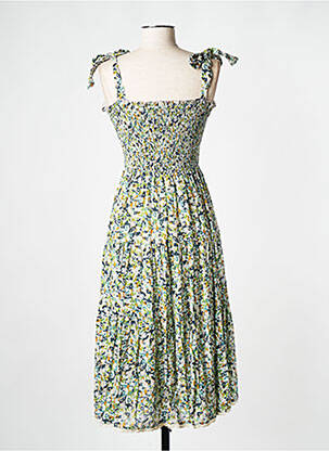 Rochie midi verde M.A.B.E femeie