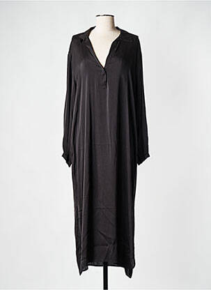Rochie lungă negru SACK'S femeie