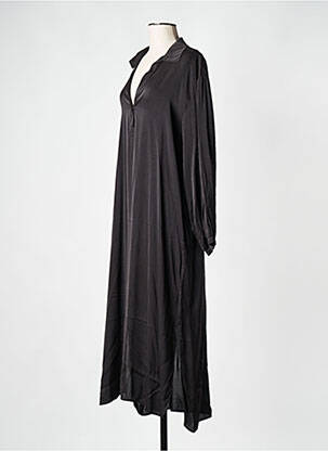 Rochie lungă negru SACK'S femeie