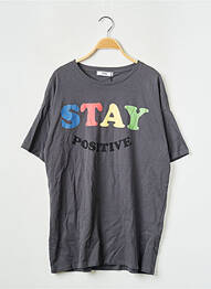 Tricou gri ONLY femeie