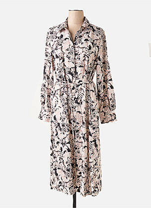 Rochie lungă negru MANGO femeie