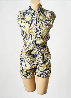 Salopetă scurtă alb PLEASE femeie