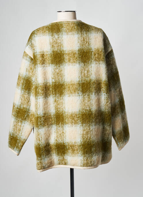 Palton scurt kaki POMANDERE femme