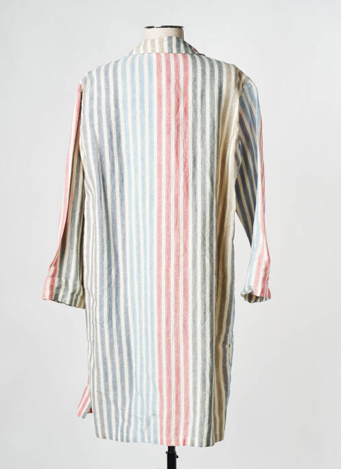 Palton lung multicolor DIEGA femeie