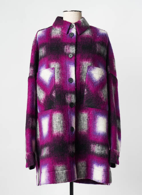 Palton lung violet IRO femeie