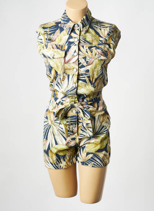 Salopetă scurtă alb PLEASE femeie