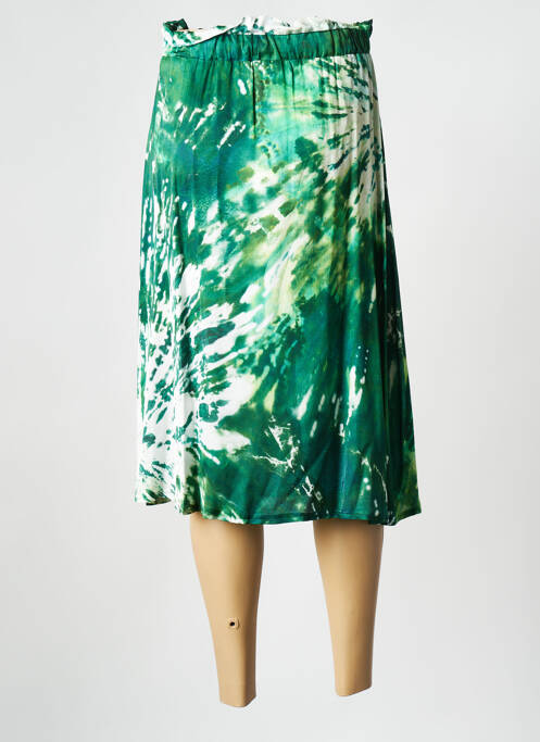 Fustă midi verde LA PETITE FRANCAISE femeie