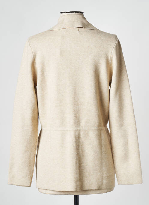 Vestă cu mâneci lungi bej MOSS COPENHAGEN femeie