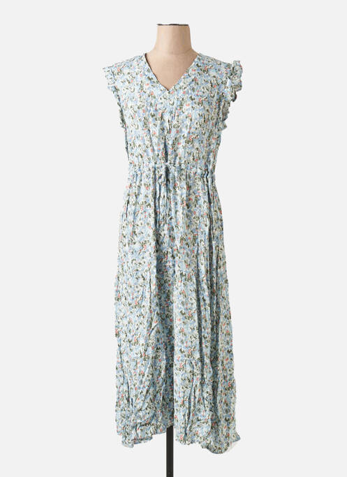 Rochie lungă albastru ZABAIONE femeie