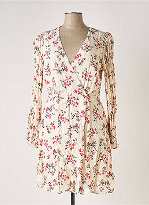 Rochie scurtă alb NAF NAF femeie