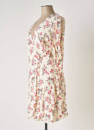 Rochie scurtă alb NAF NAF femeie