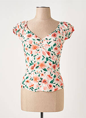 Top alb NAF NAF femeie