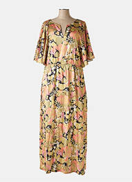 Rochie lungă verde MOLLY BRACKEN femme