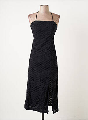 Rochie midi negru MANGO femeie