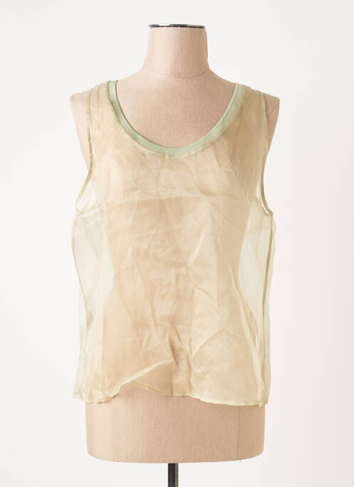 Tricou verde MANGO femeie