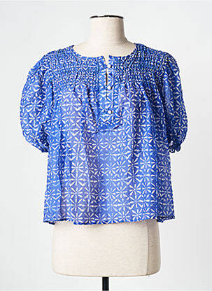 Top albastru BELLEROSE femeie