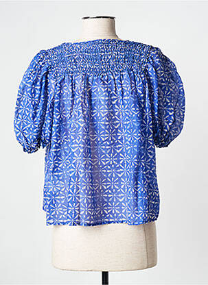 Top albastru BELLEROSE femeie