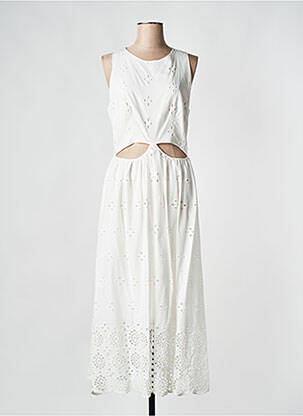 Rochie midi alb IMPERIAL femeie