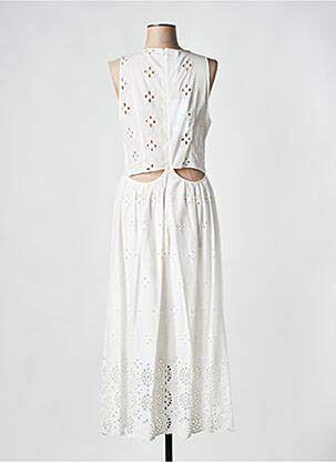 Rochie midi alb IMPERIAL femeie