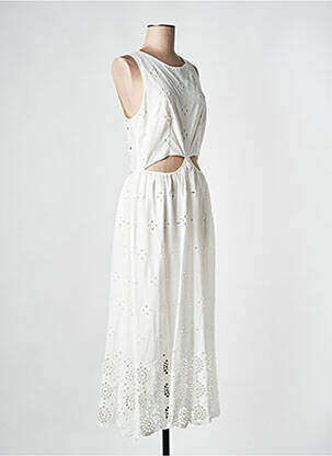 Rochie midi alb IMPERIAL femeie
