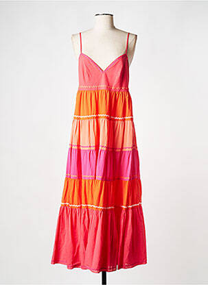 Rochie midi roz TWINSET femeie