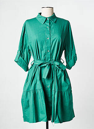 Rochie scurtă verde PLEASE femeie