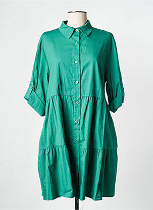 Rochie scurtă verde PLEASE femeie