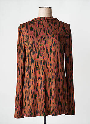 Tricou / Top maternitate maro SUPERMOM femeie