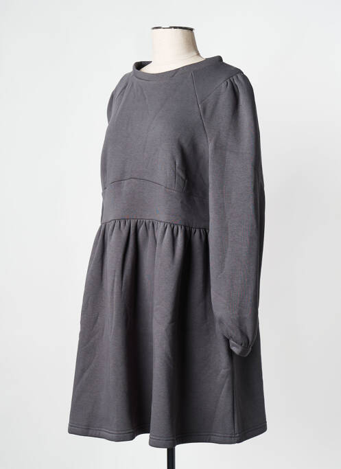 Rochie scurtă gri ROSAE femeie