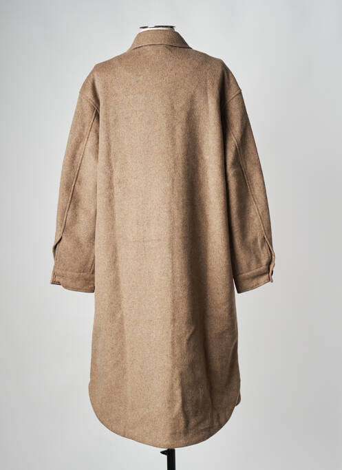 Palton lung bej OBJECT femeie