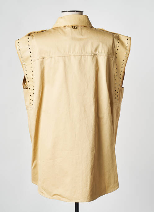 Vestă fără mâneci bej TWINSET femeie