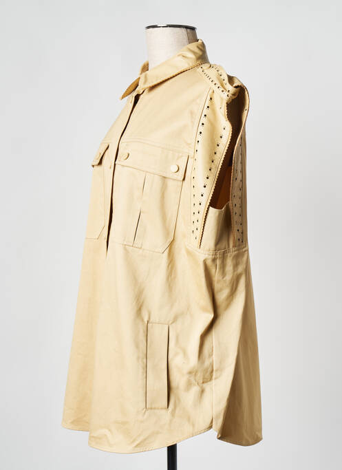 Vestă fără mâneci bej TWINSET femeie