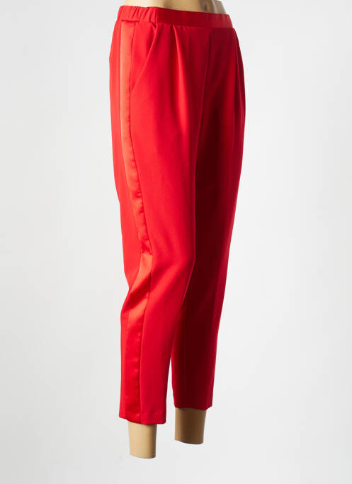 Pantalon trei sferturi roșu IMPERIAL femeie