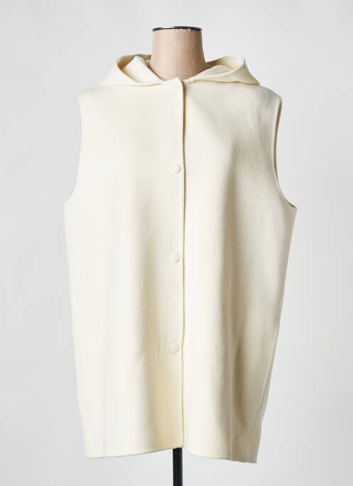 Vestă fără mâneci bej THEORY femeie