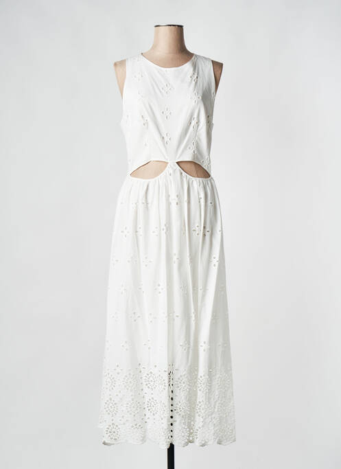 Rochie midi alb IMPERIAL femeie