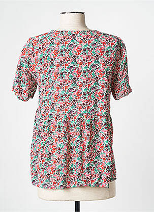 Top roșu PIECES femeie