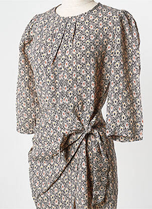 Rochie scurtă gri SESSUN femeie