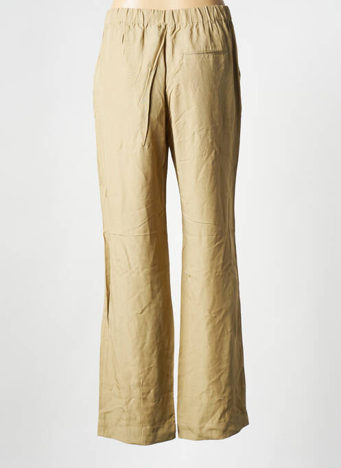 Pantalon drept bej SAMSOE & SAMSOE femeie