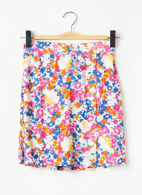 Fustă scurtă roz PIECES femeie