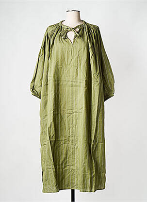 Rochie midi verde BELLE PIÈCE femeie