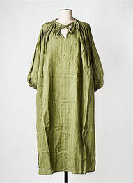 Rochie midi verde BELLE PIÈCE femme