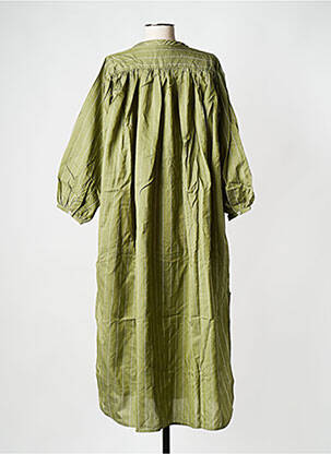 Rochie midi verde BELLE PIÈCE femeie