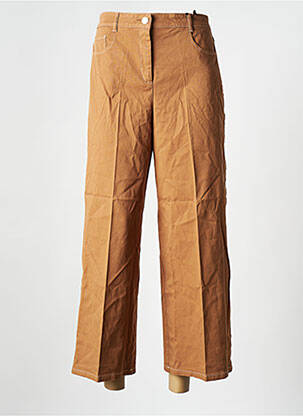 Pantalon trei sferturi maro PENNYBLACK femeie