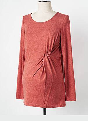 Tricou / top maternitate maro NOPPIES femeie