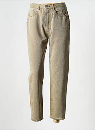 Blugi cu croială dreaptă verde BELLEROSE femeie