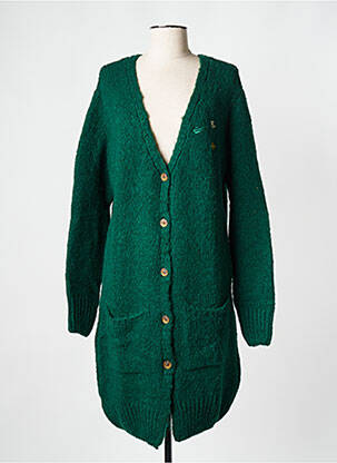 Vestă cu mâneci lungi verde BOBO CHOSES femeie