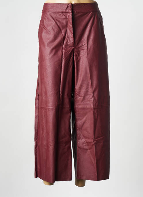 Pantalon larg roșu MAT FASHION femeie