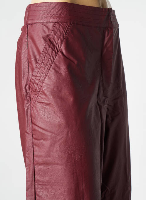 Pantalon larg roșu MAT FASHION femeie